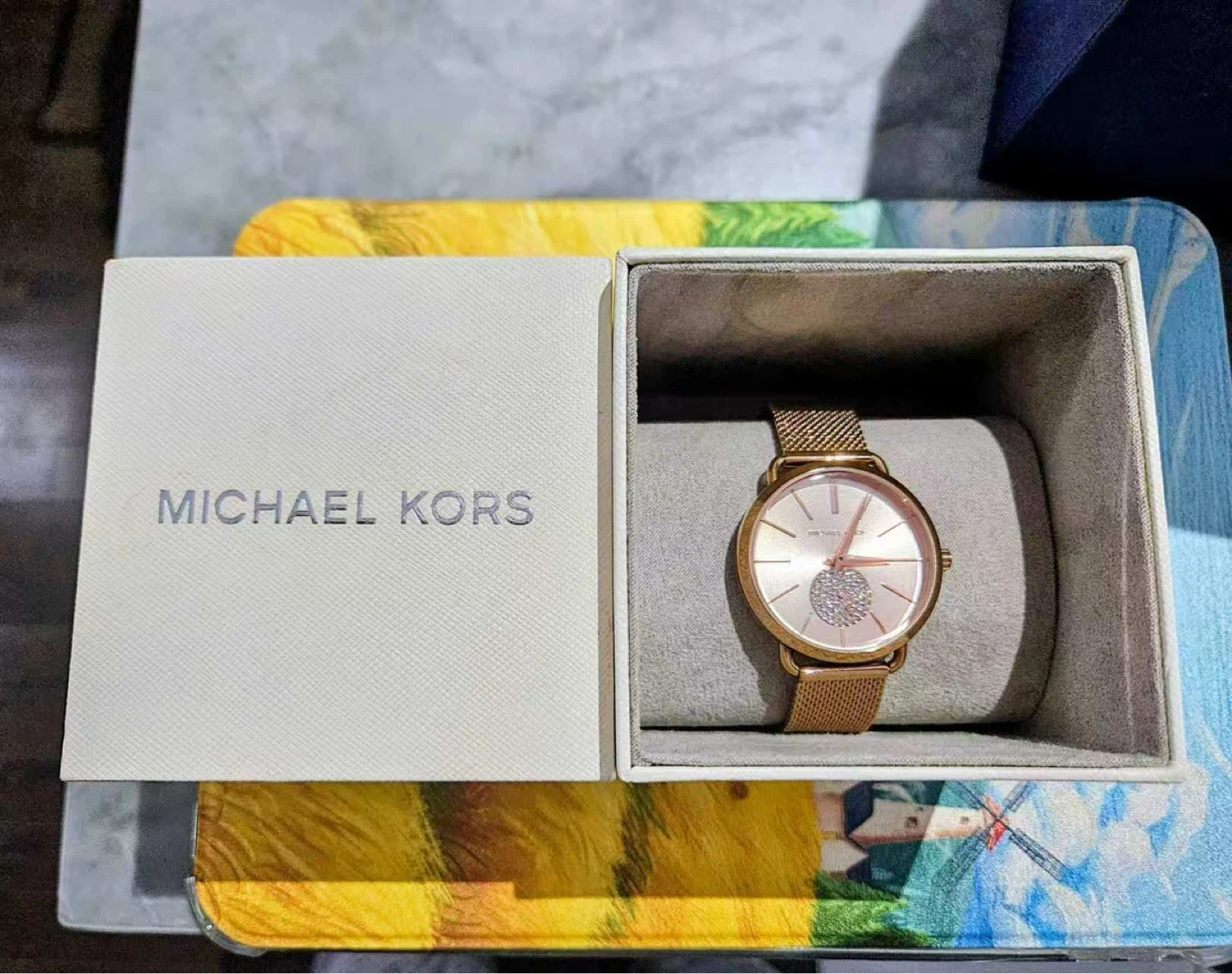 Michael Kors Rose Gold Watch - NEED TO SELL EVERYTHING