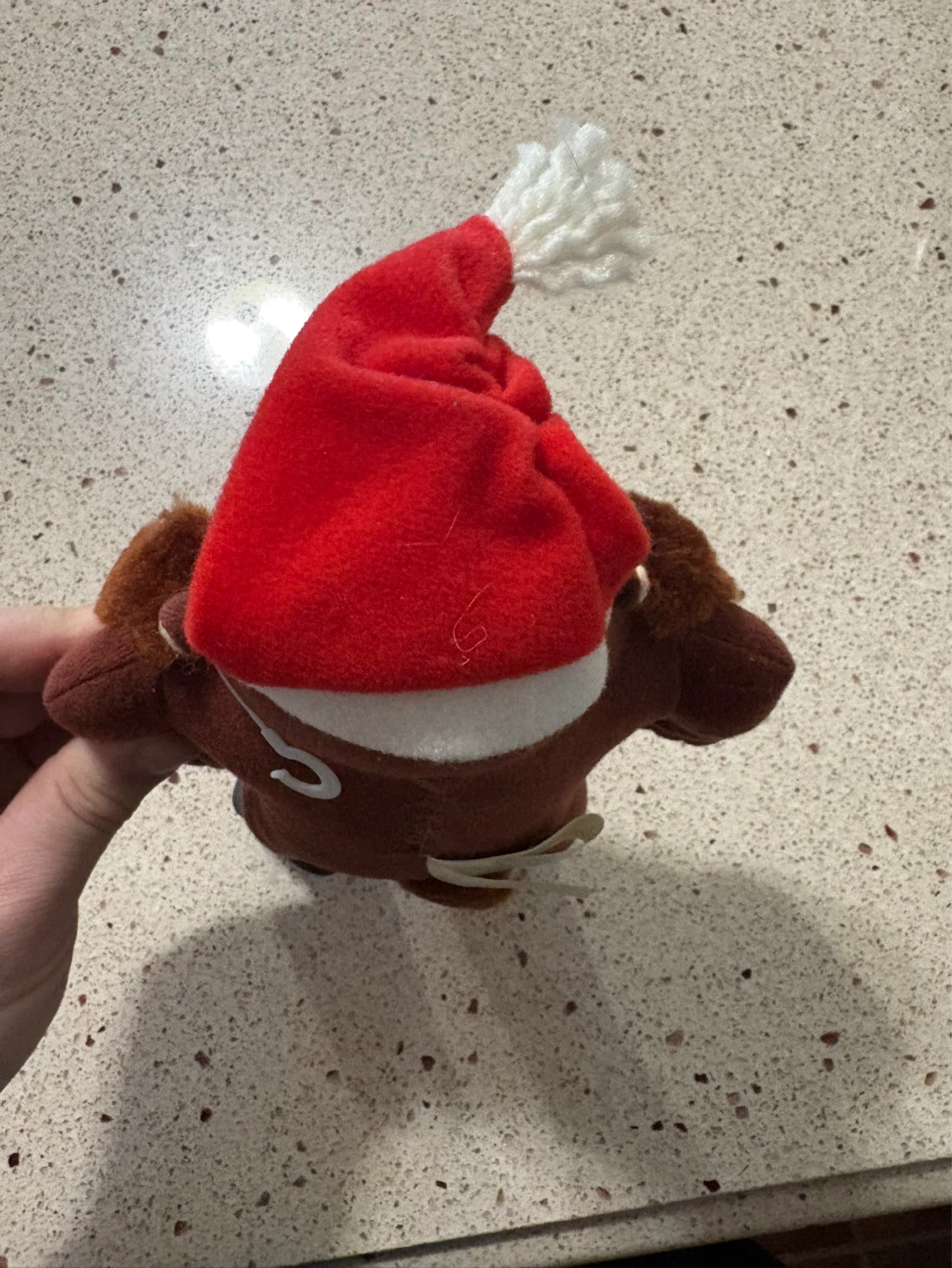 Warner Bros. 1992 Tazmanian Devil Christmas Ornament Plush - photo 3