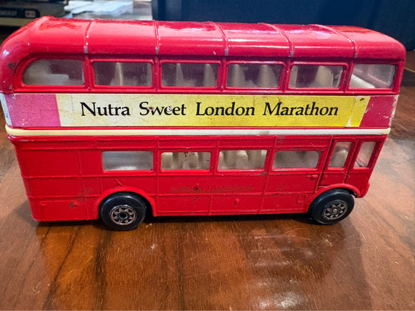 Corgi Nutra Sweet London Marathon Bus Toy