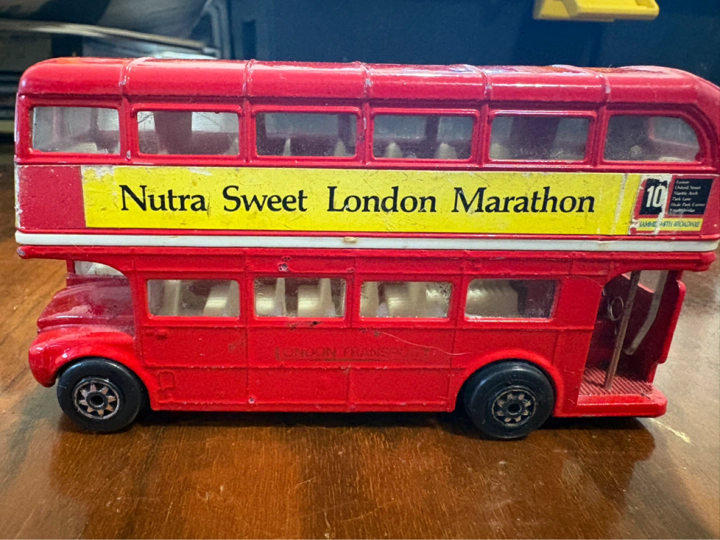 Corgi Nutra Sweet London Marathon Bus Toy - photo 3