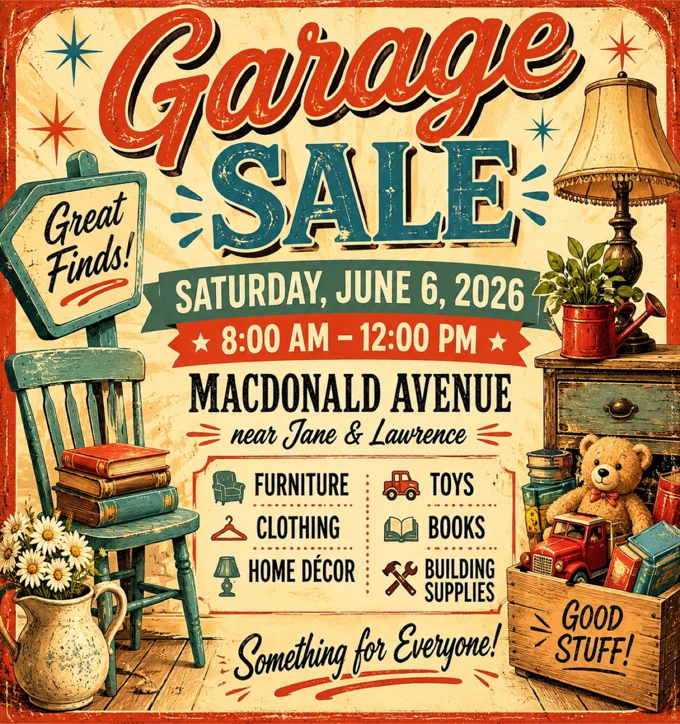 Garage Sale - June 6, 2026