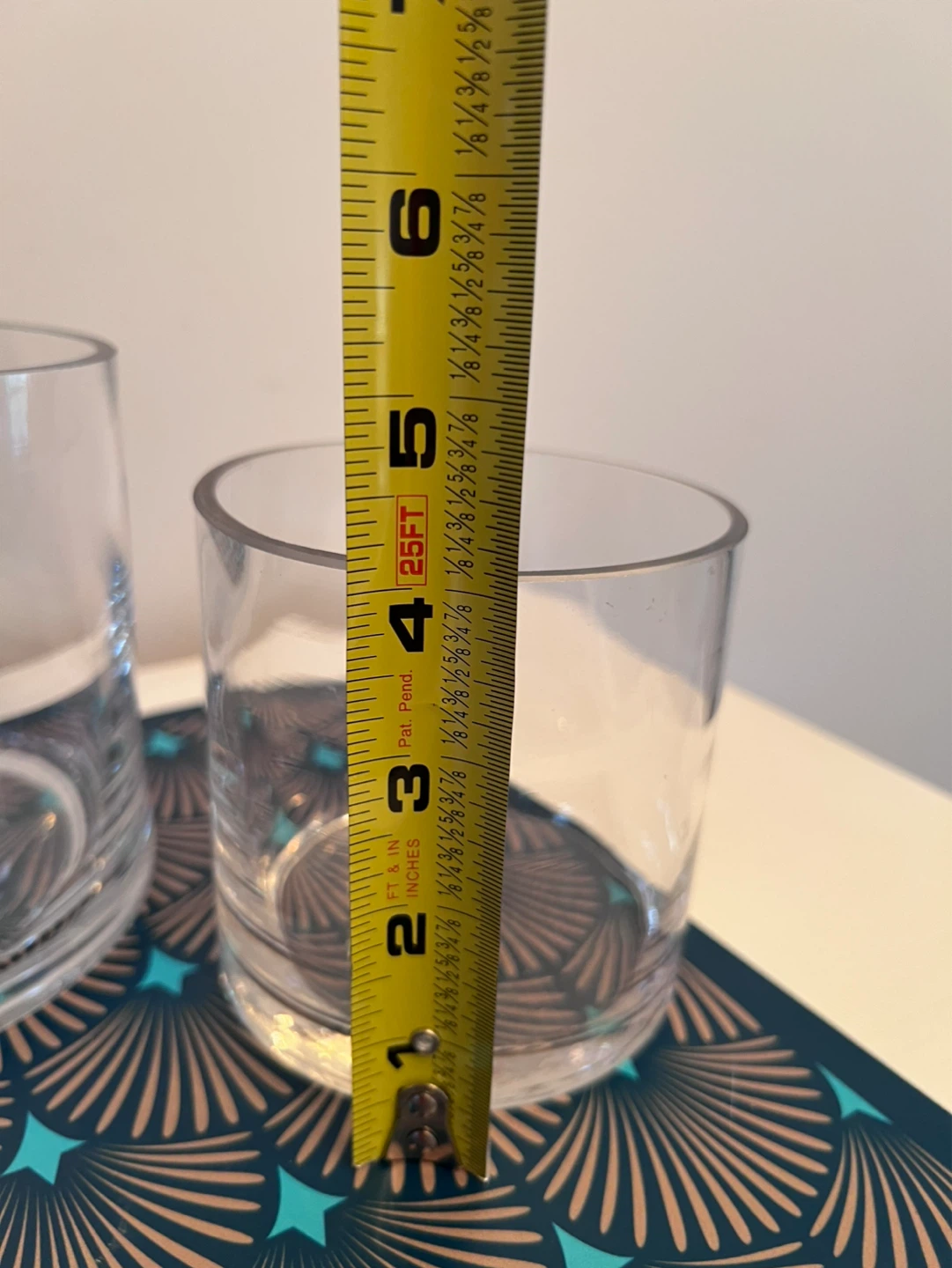 Clear Glass Cylinder Vase Set of 2 - photo 4