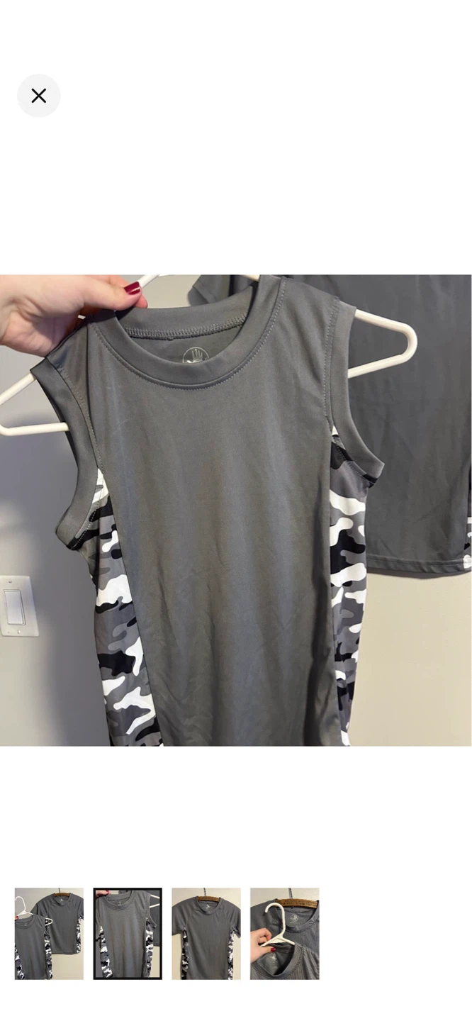 Body Glove Grey Camo Athletic Tops (2-Pack) - photo 2
