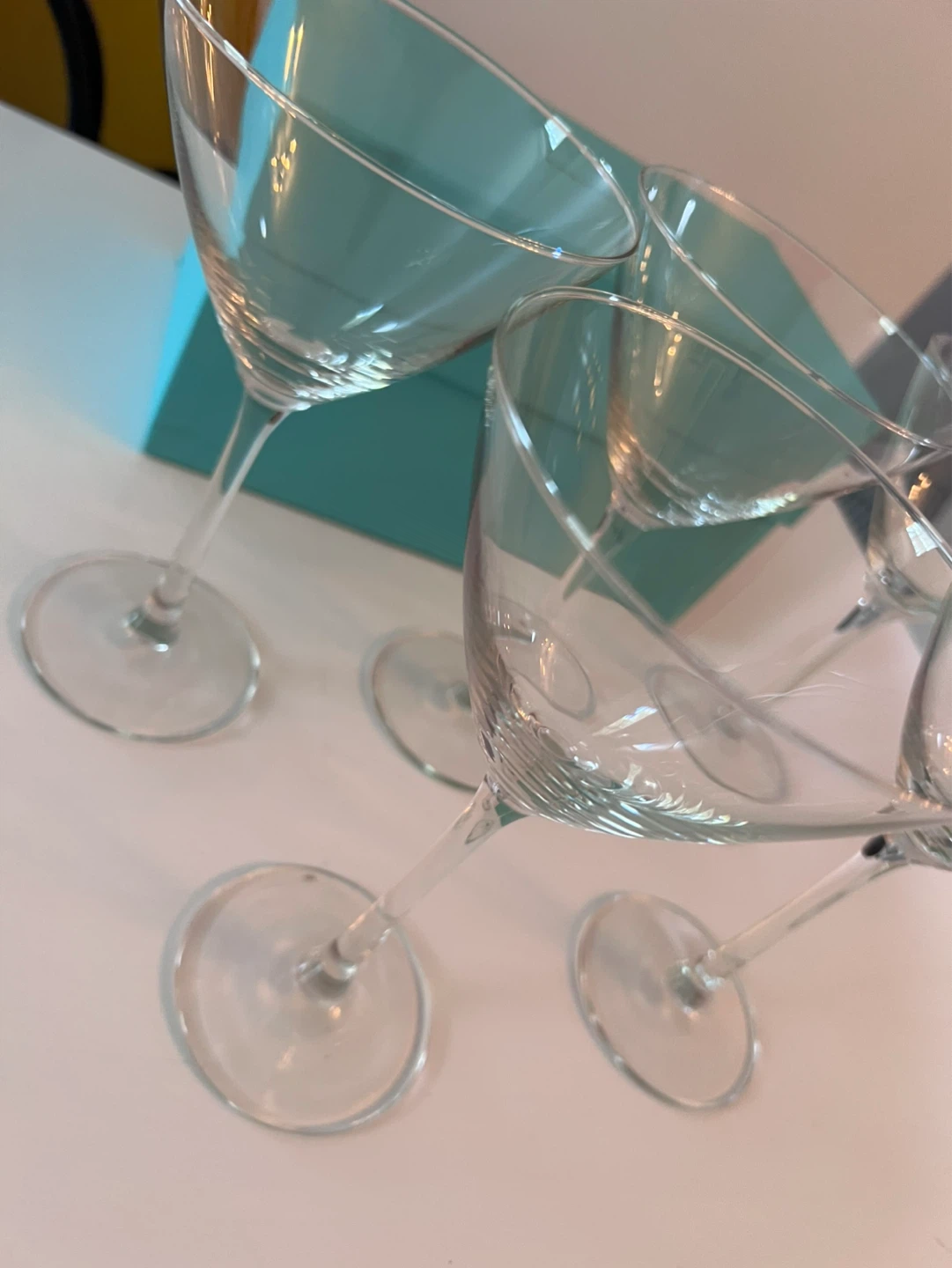 Set of 5 Martini Glasses
