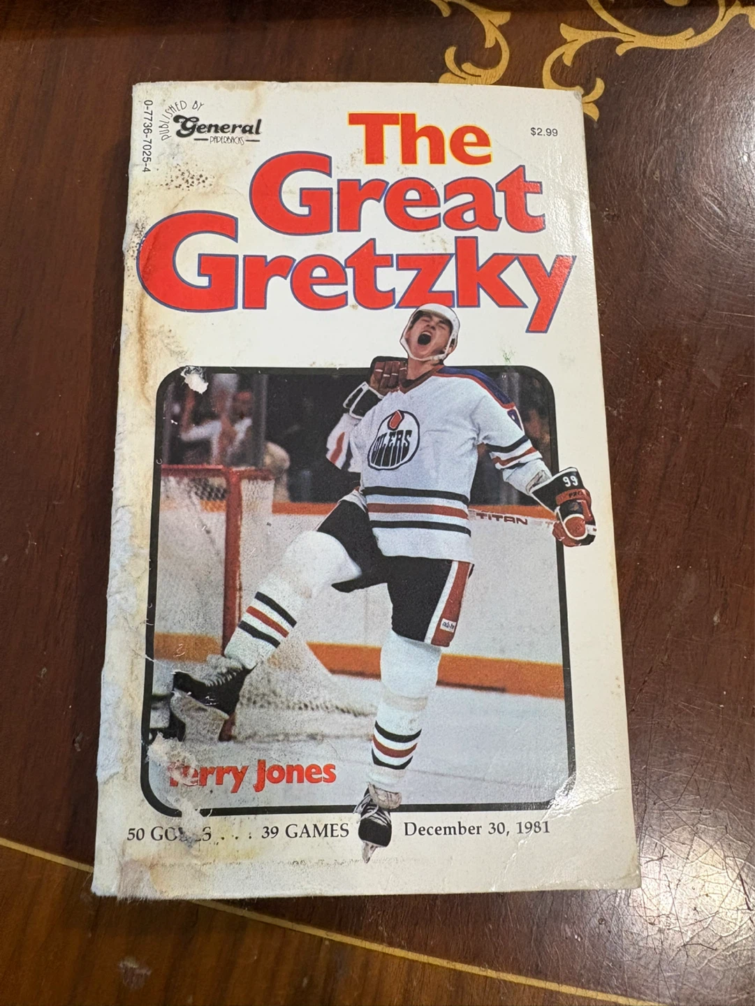 The Great Gretzky Paperback Book by Terry Jones