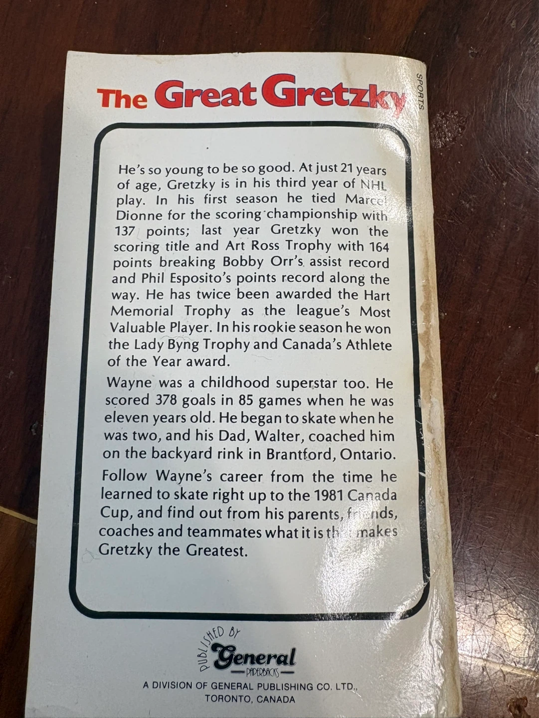 The Great Gretzky Paperback Book by Terry Jones - photo 5
