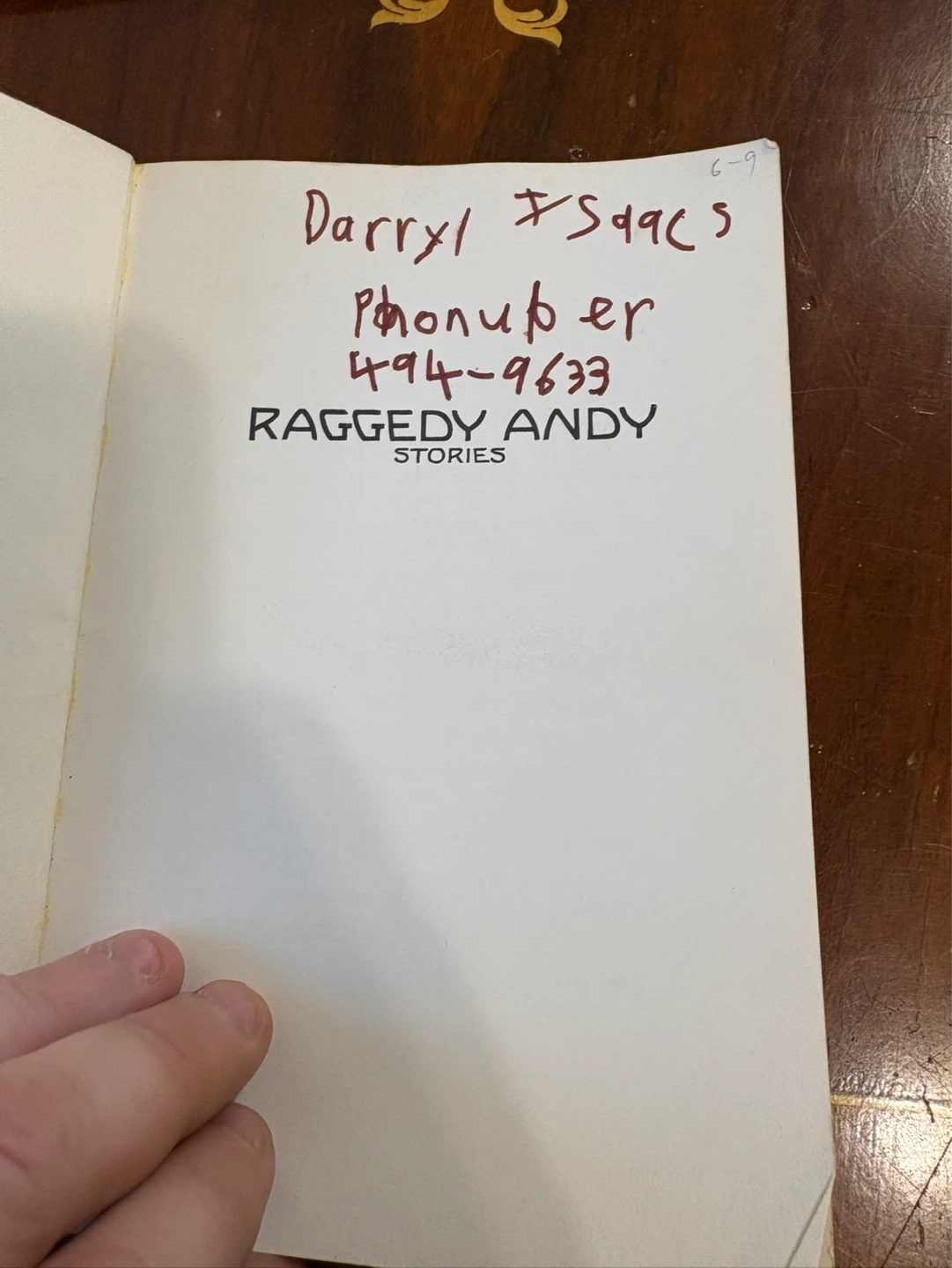 Vintage Raggedy Andy Stories Book - First Yearling Print 1977 - photo 5