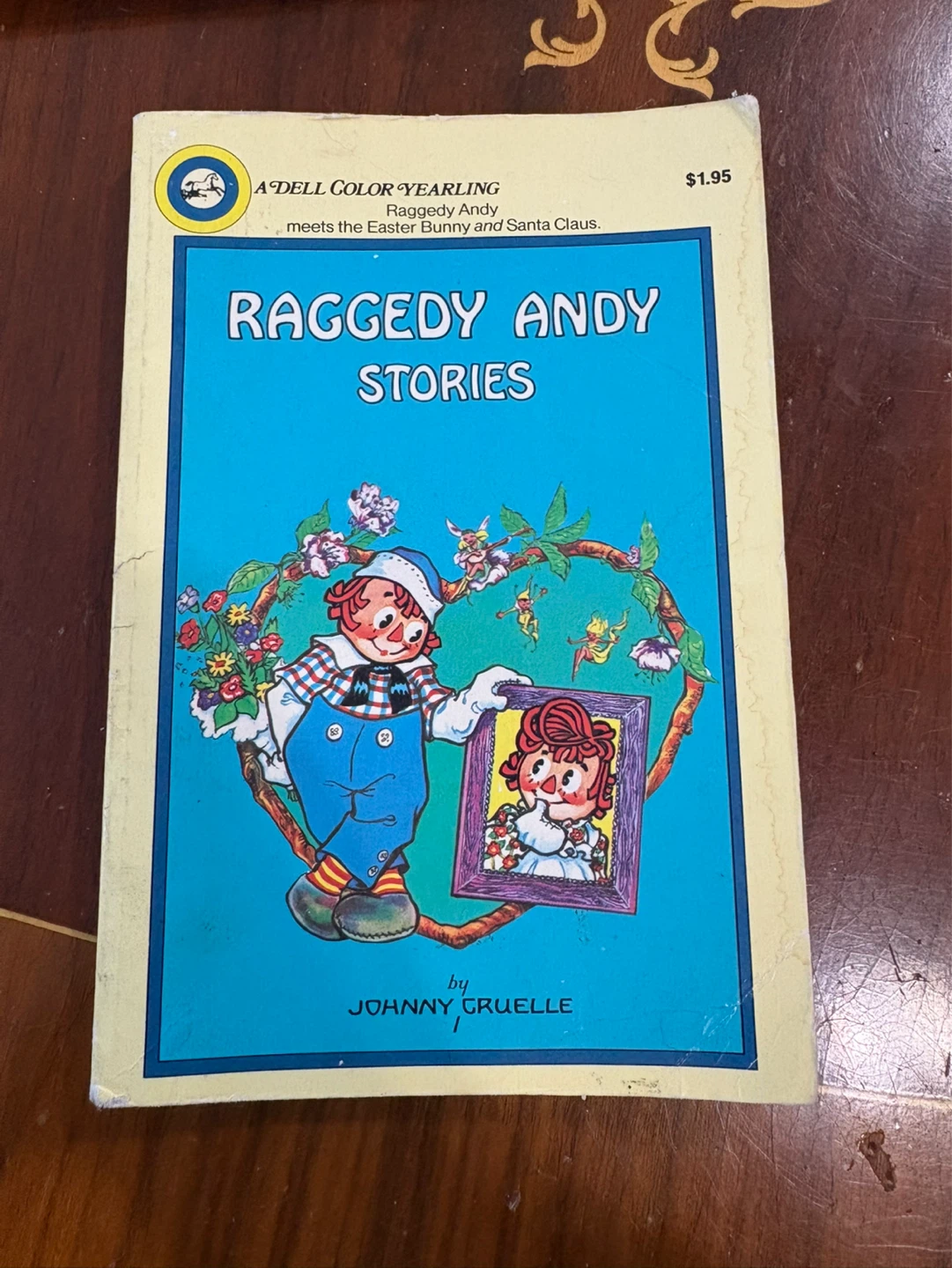Vintage Raggedy Andy Stories Book - First Yearling Print 1977