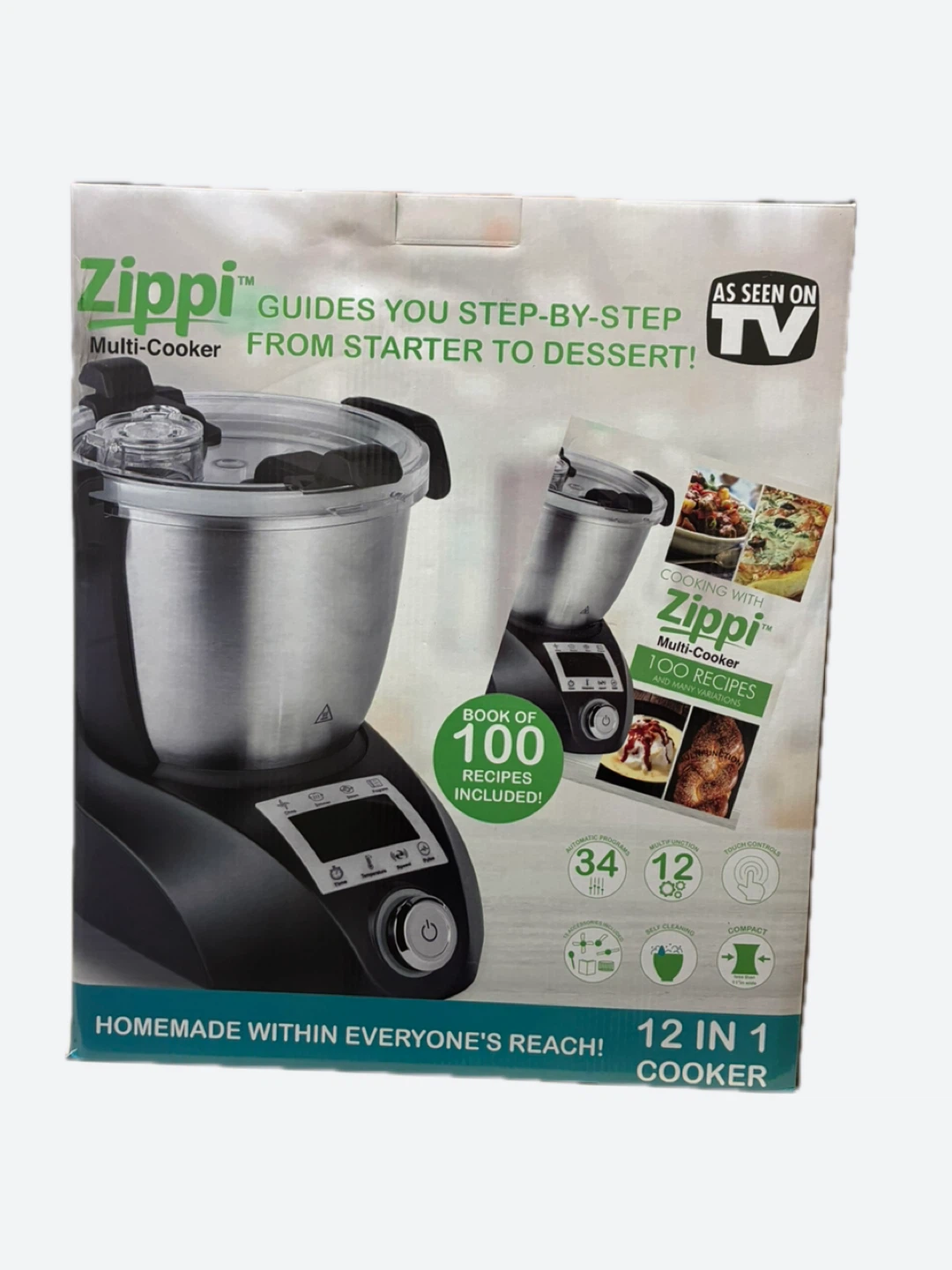 Zippi Multi-Cooker 12-in-1 with 100 Recipes - photo 5