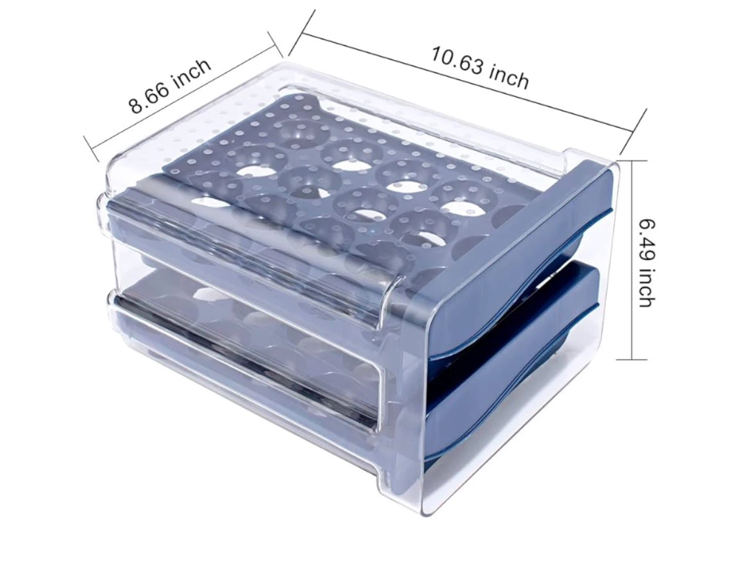 Stackable Egg Holder with Drawer - photo 2