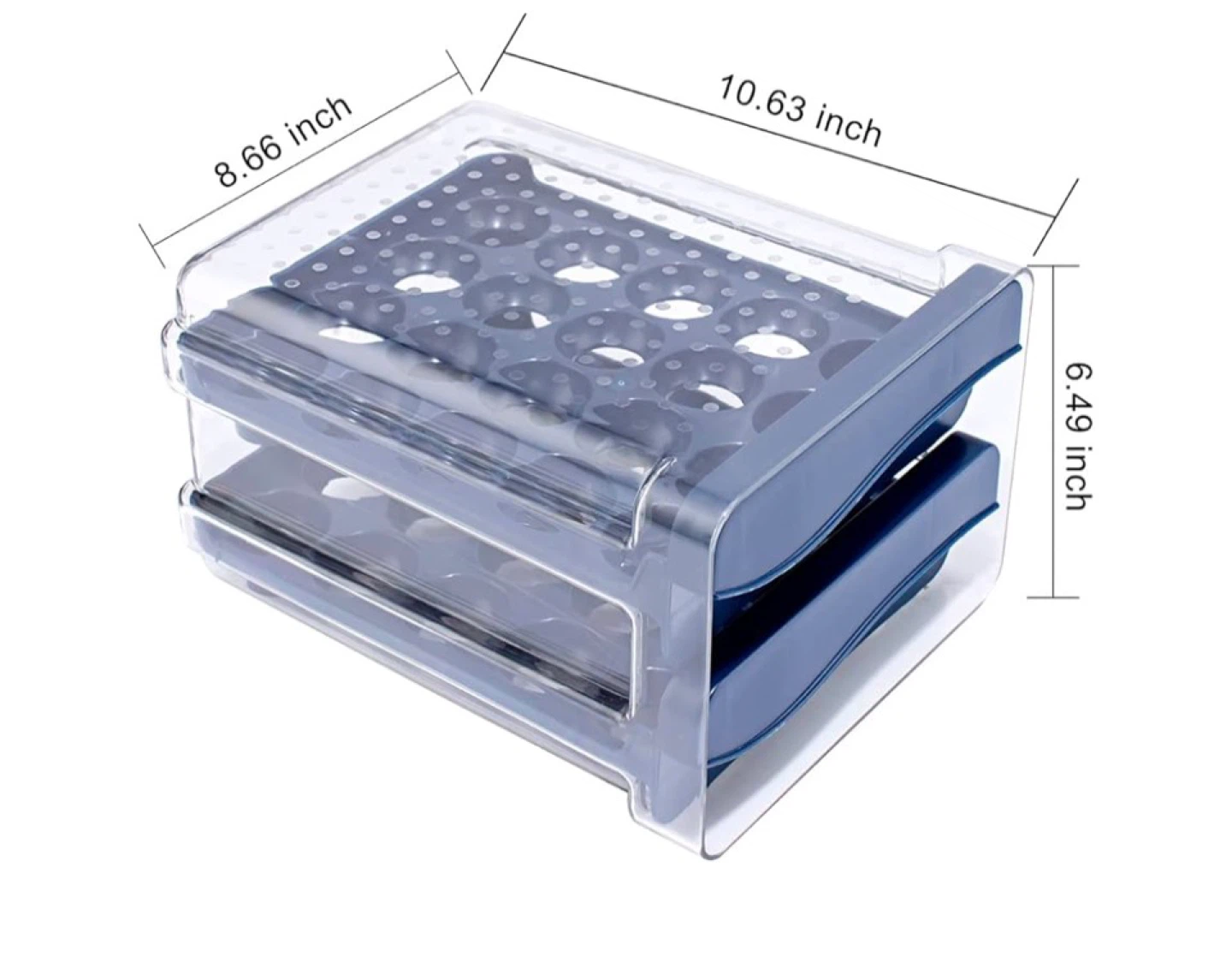 Stackable Egg Holder with Drawer - photo 3