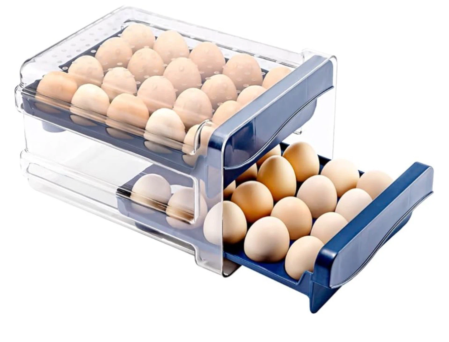 Stackable Egg Holder with Drawer