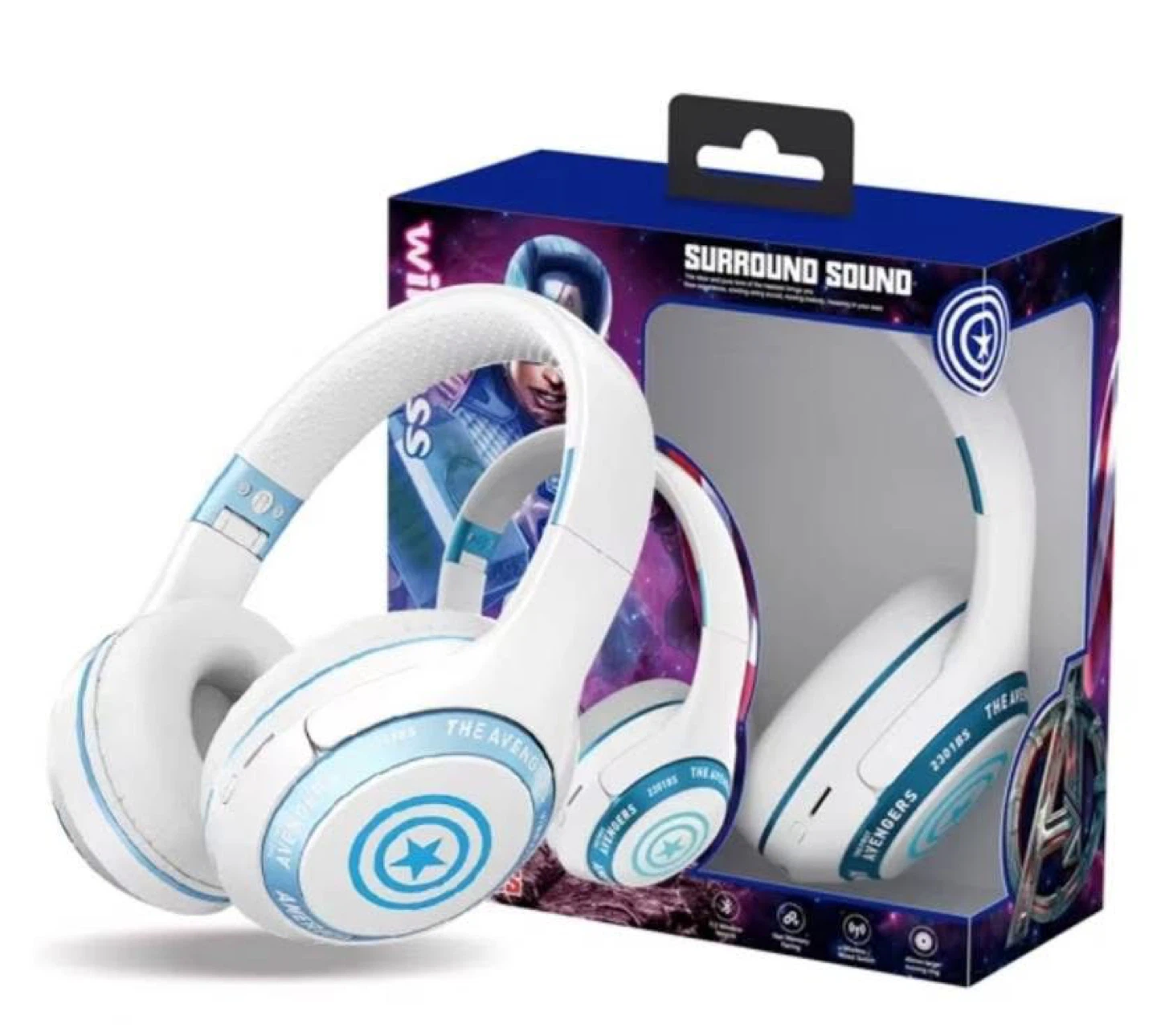 Captain America MB8000 wireless headphones