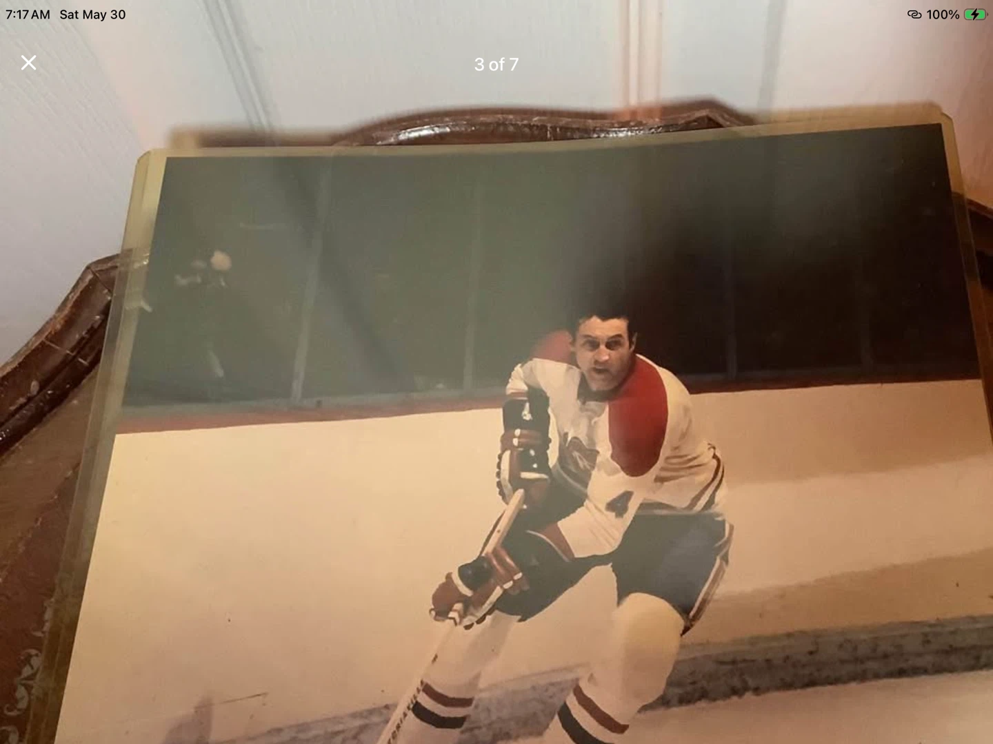Montreal Cdns Jean Beliveau’s Autographed Photo w COA 🐞 - photo 3