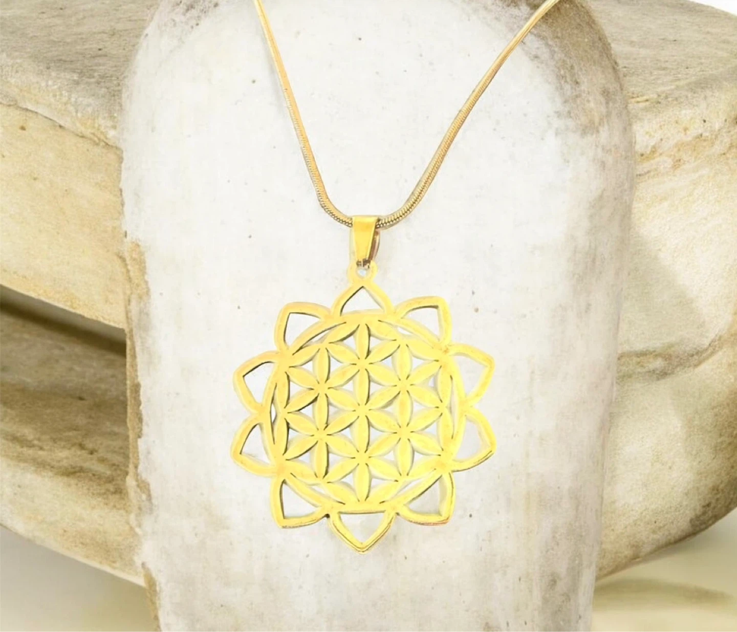 Flower of Life Pendant Necklace