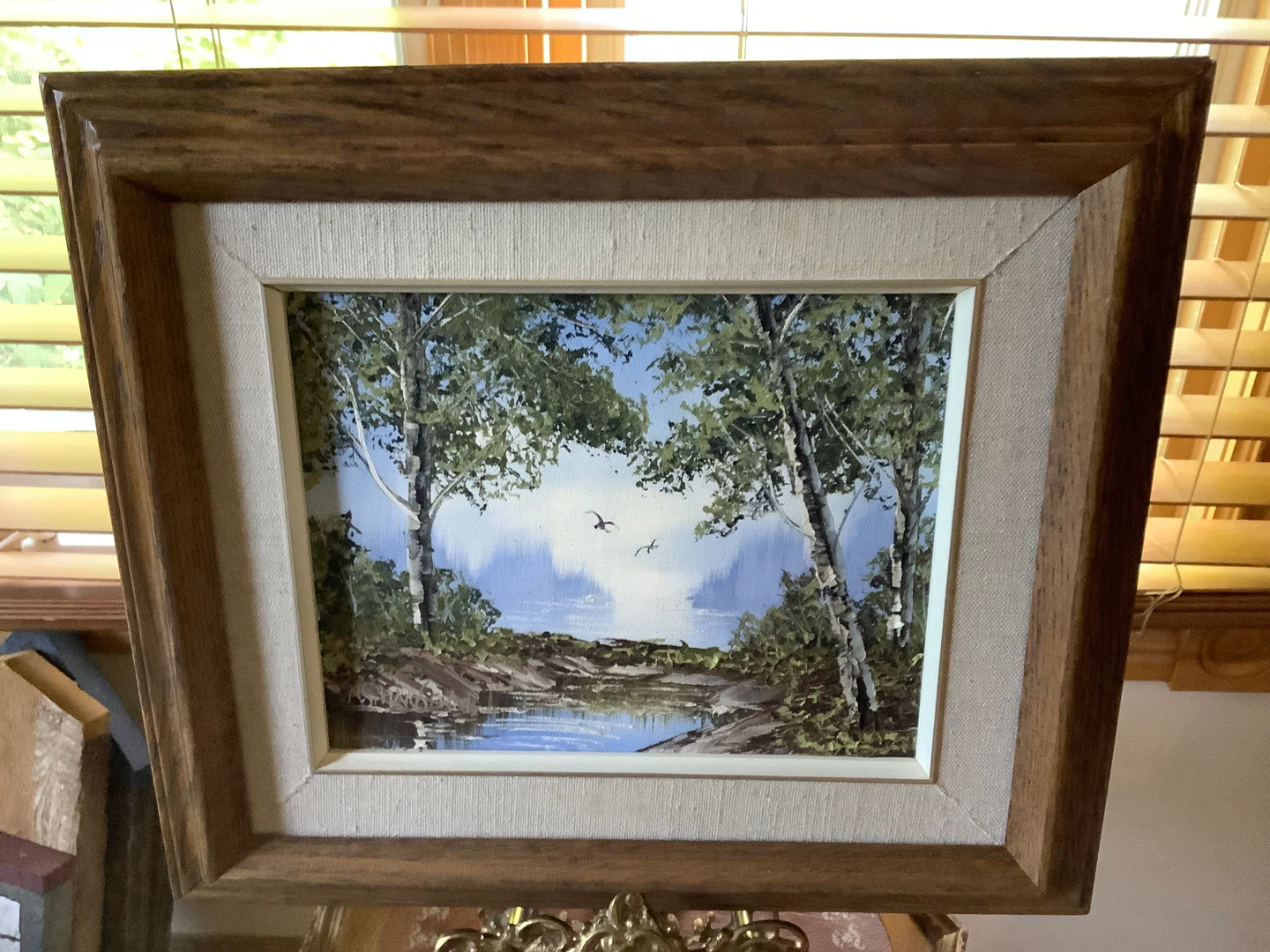 Landscape/Waterscape Acrylic Ptg by A. S. Hansen 🐞