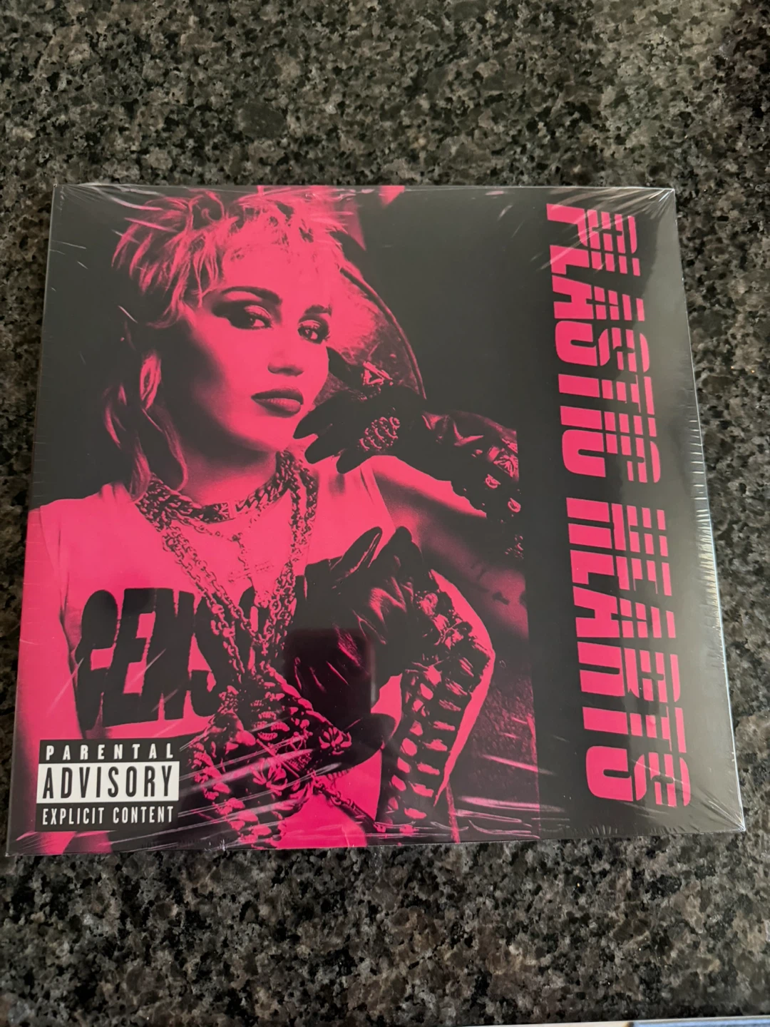 Miley Cyrus "Plastic Hearts" Vinyl Record