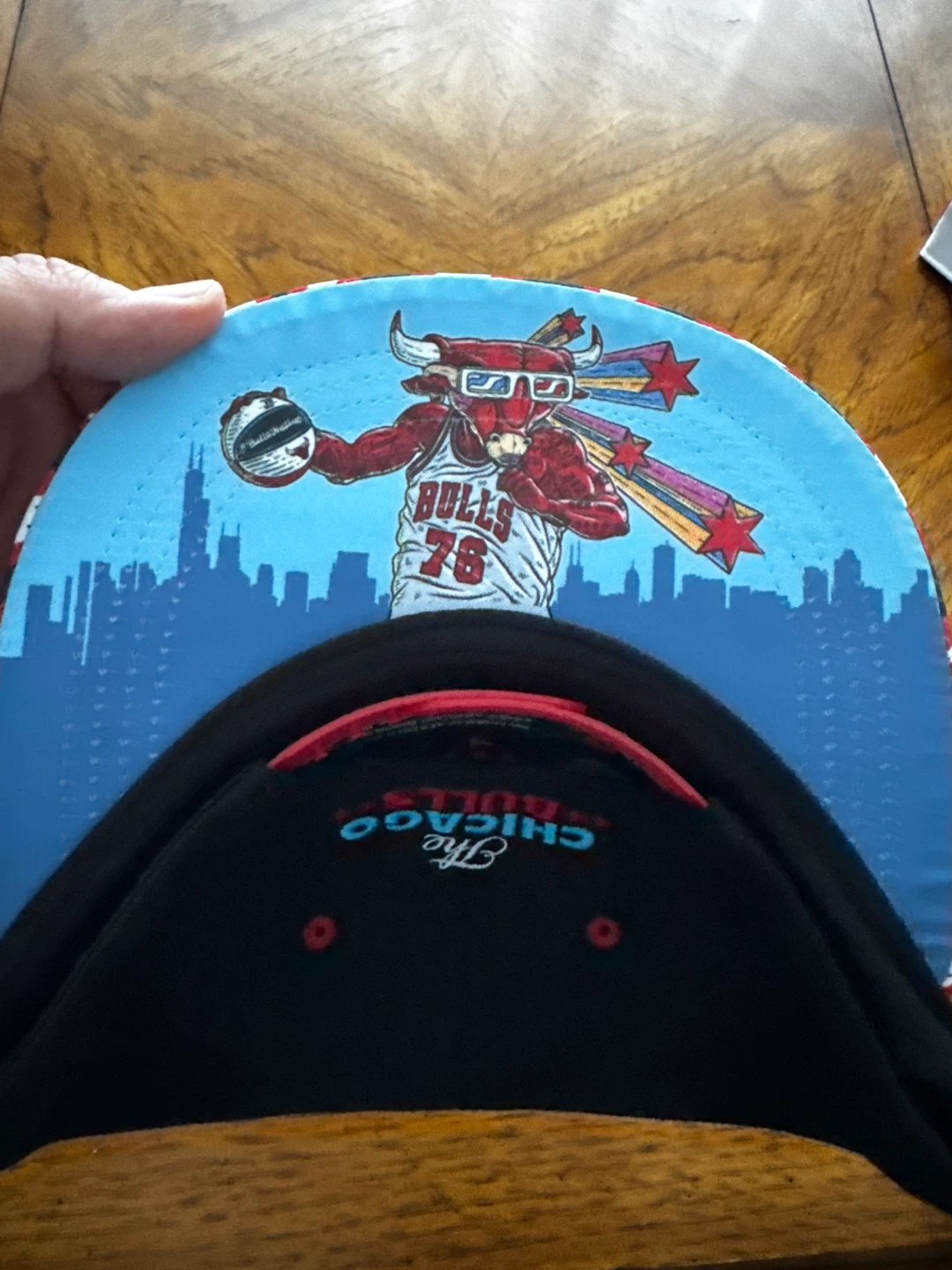 Lot of 6 Chicago Bulls Baseball Caps - photo 4