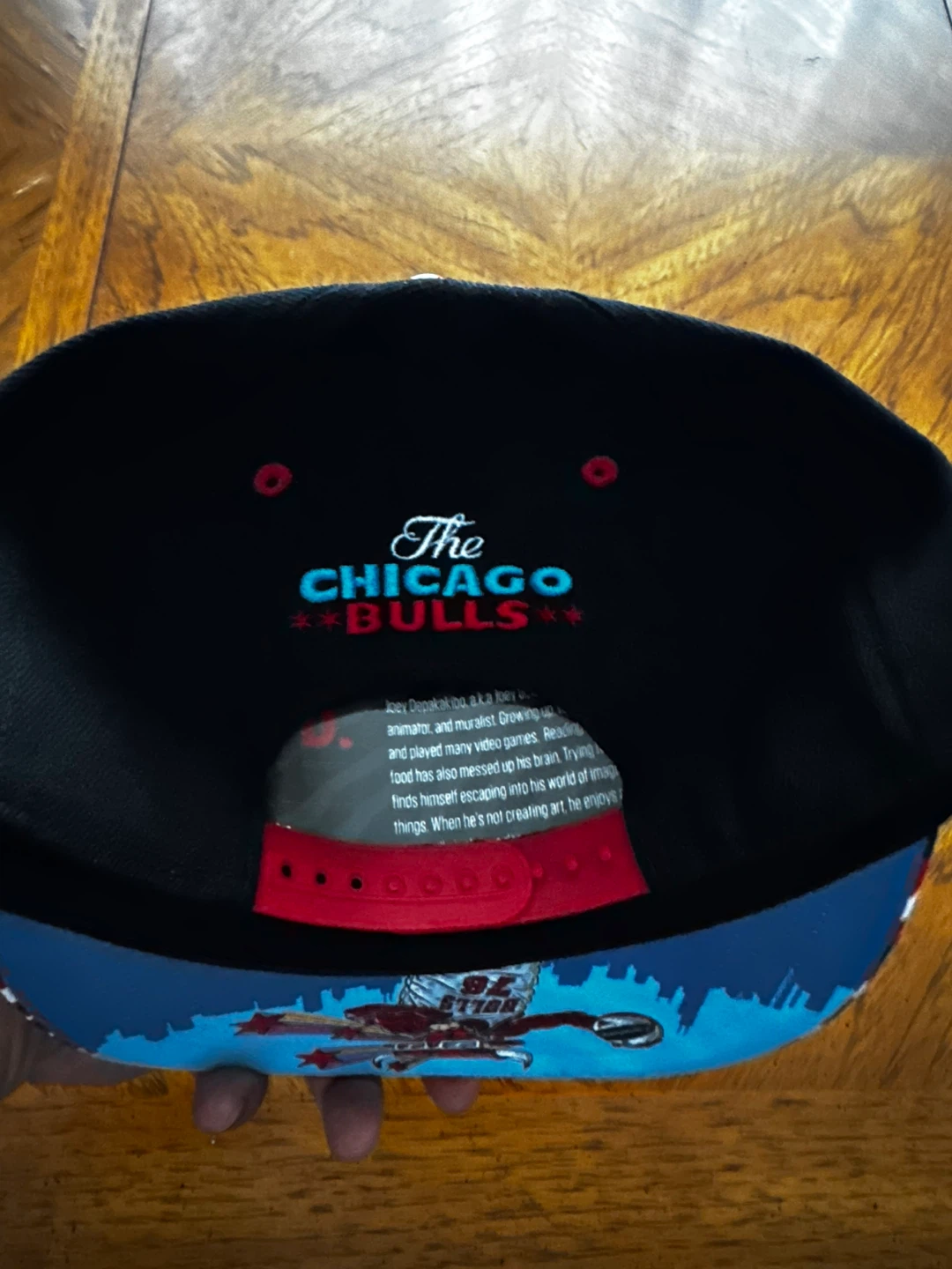 Lot of 6 Chicago Bulls Baseball Caps - photo 3