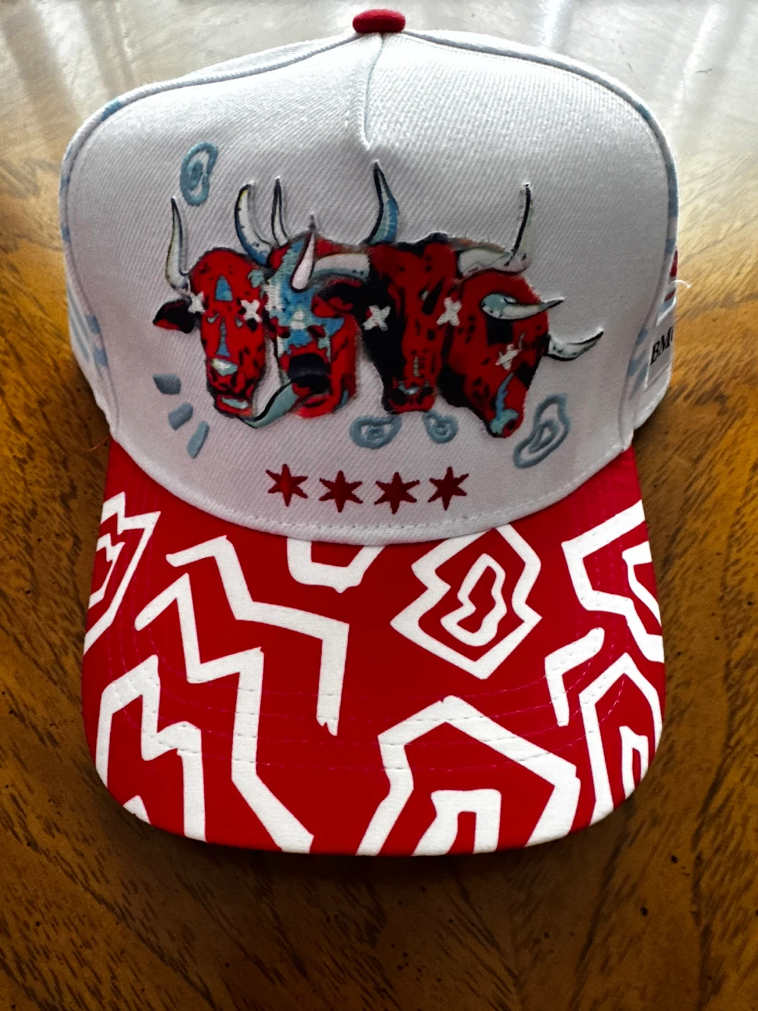 Lot of 6 Chicago Bulls Baseball Caps - photo 5
