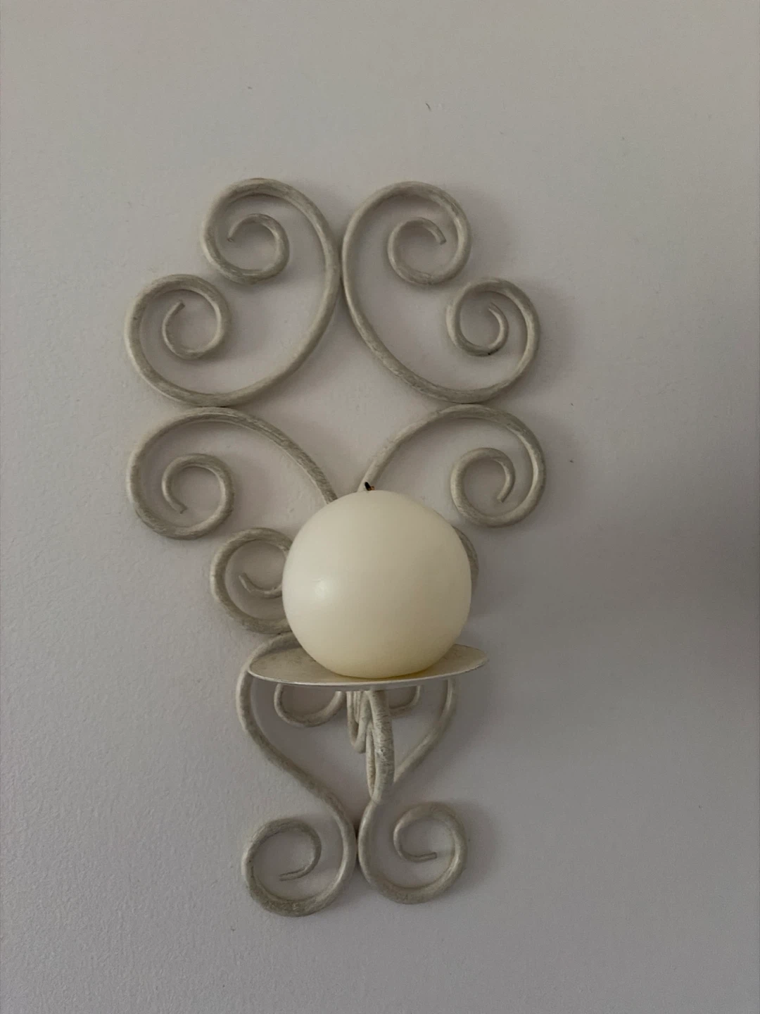 2 Ornate Wall Sconce Candle Holder