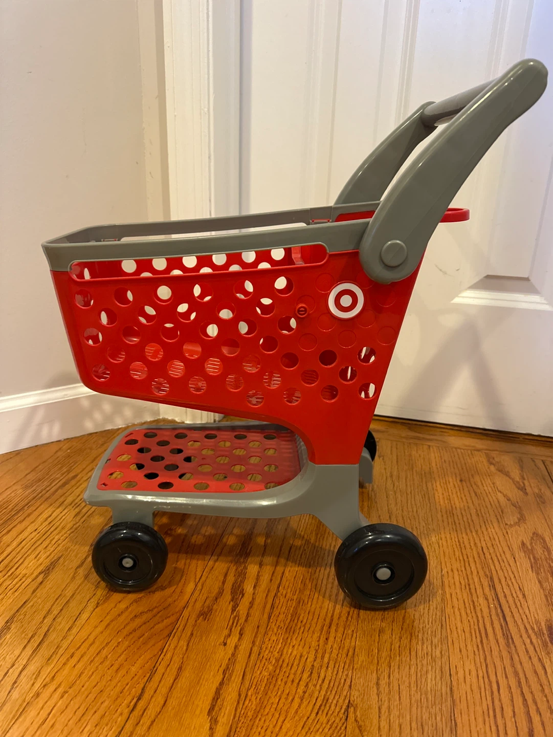 Target Toy Shopping Cart Red/Gray
