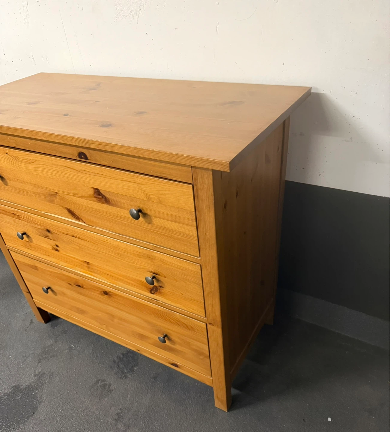 IKEA Wooden 3-Drawer Dresser - photo 2