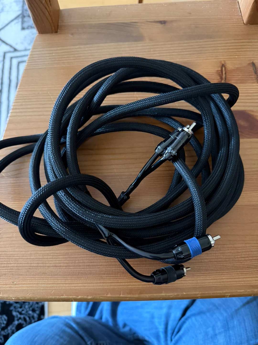 sky high audio premium braided rca cables - photo 3