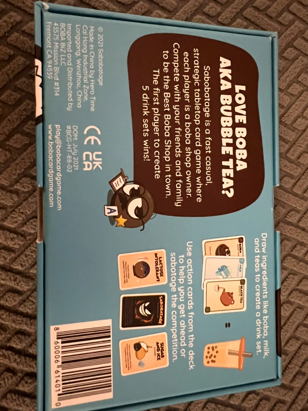 Sabotage The Boba Card Game 2nd Edition - photo 2