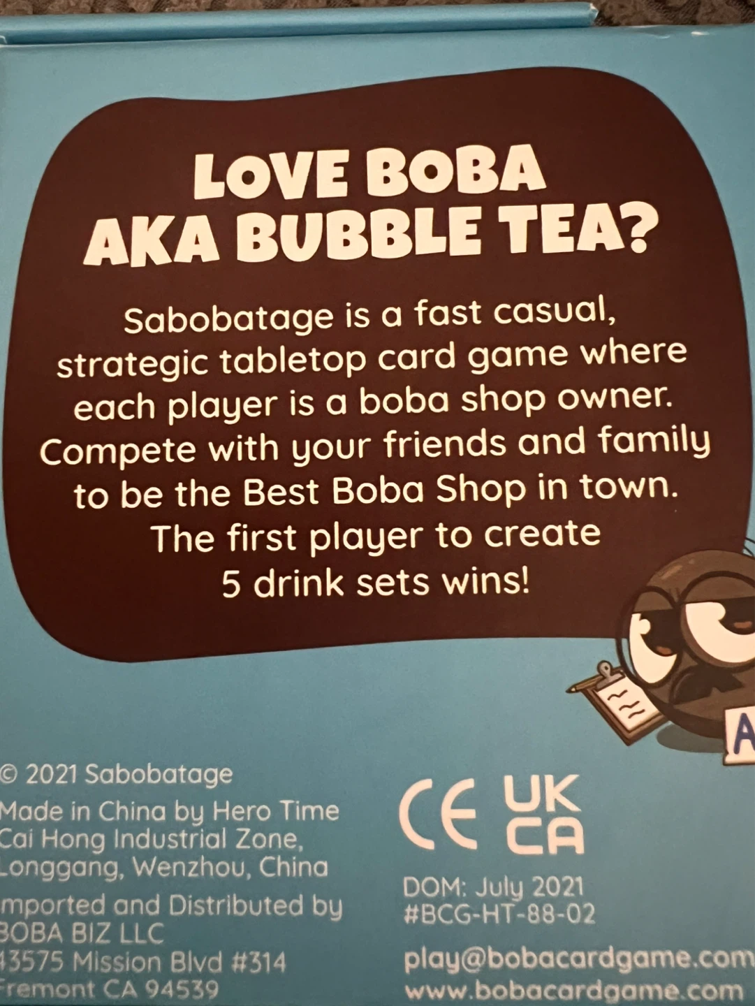 Sabotage The Boba Card Game 2nd Edition - photo 3