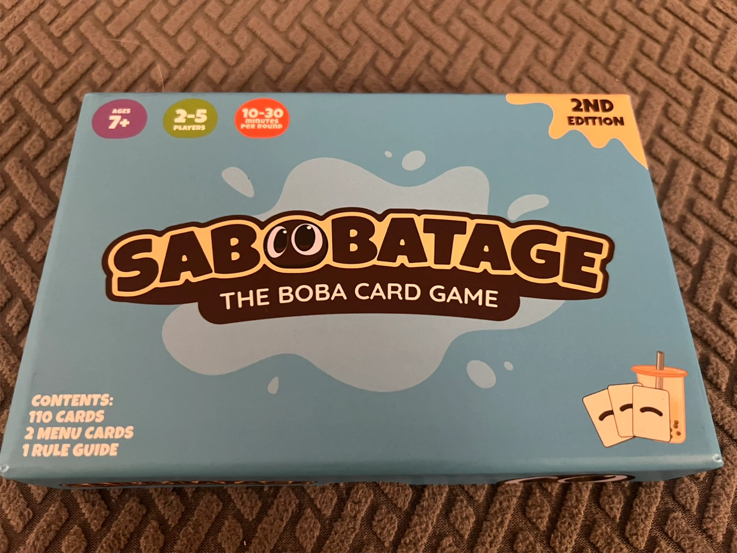Sabotage The Boba Card Game 2nd Edition