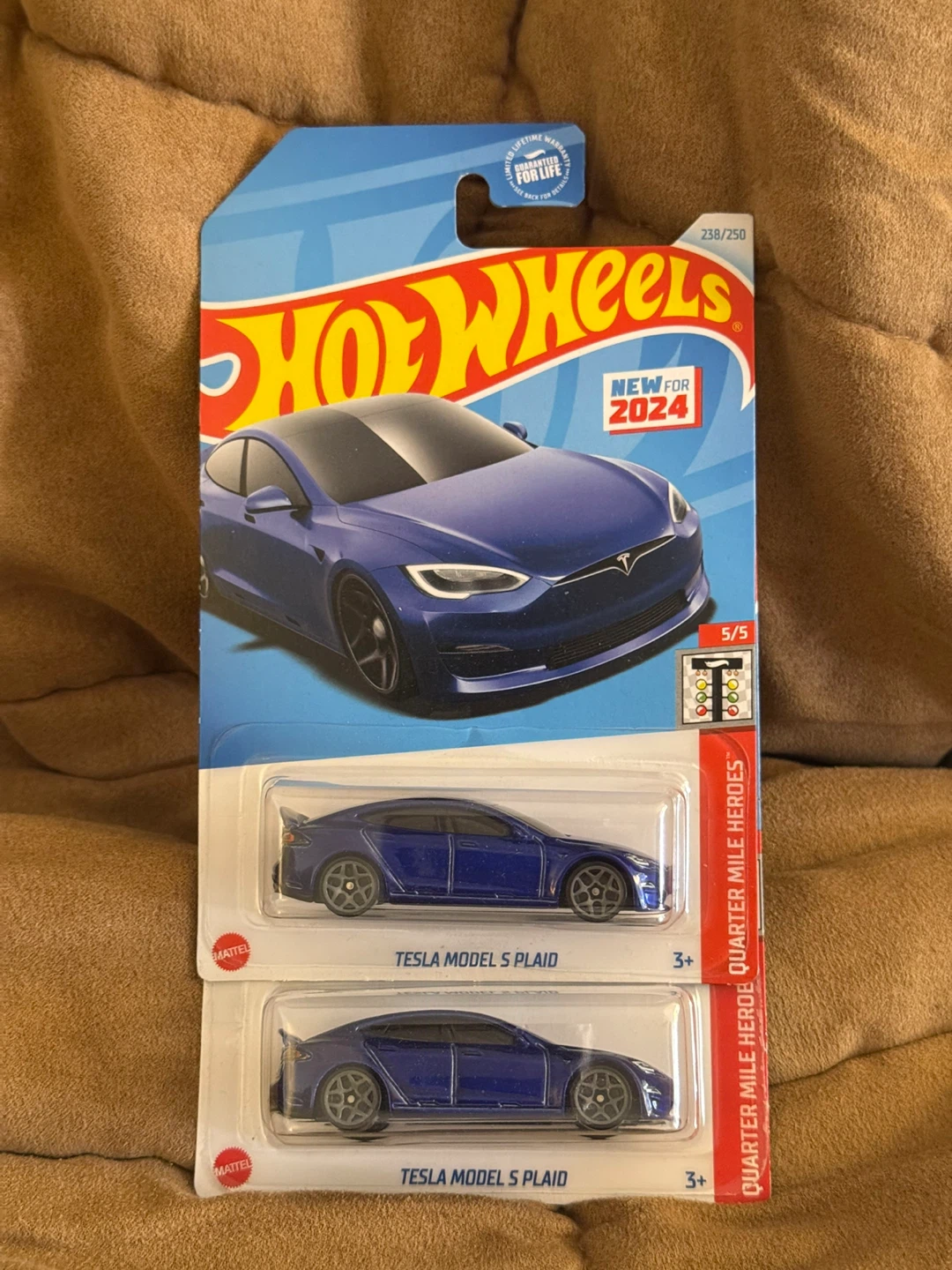 Hot Wheels Tesla Model S Plaid lot of 2