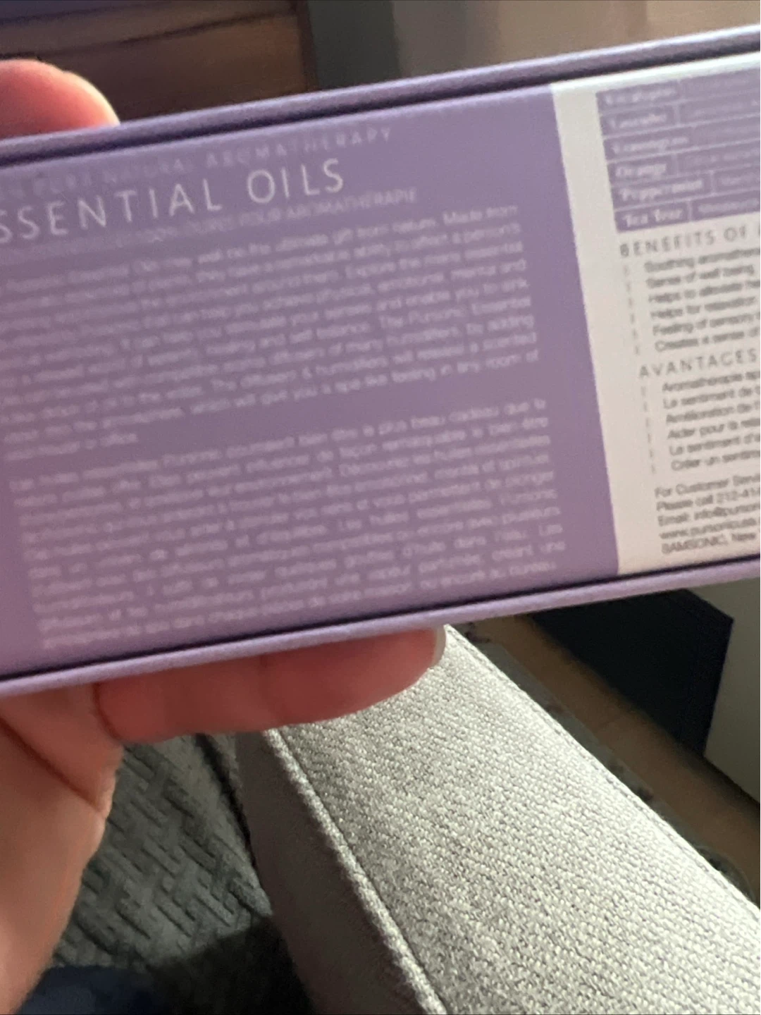 Puro Essentials 5-Piece Essential Oils Set - photo 2