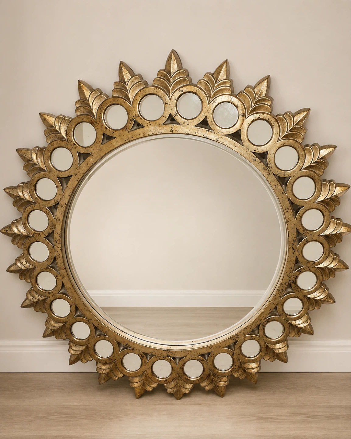 Raymour & Flanigan Sunburst Mirror