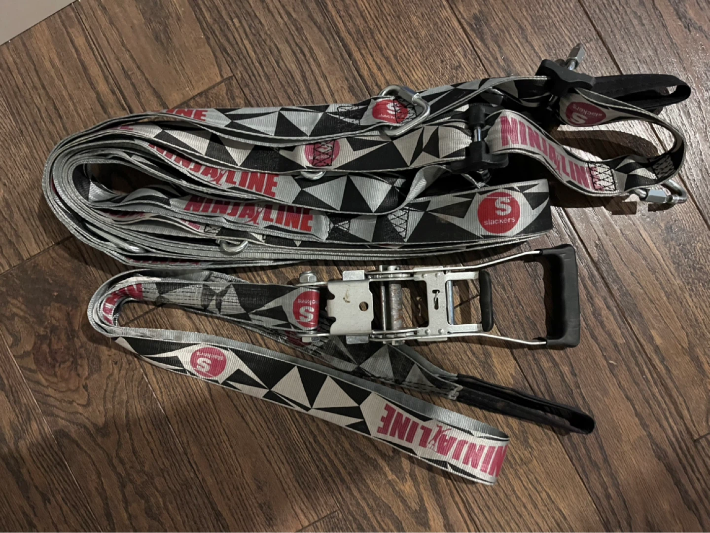 Slackers Ninjaline Ninja Warrior Obstacle Course Set - photo 2