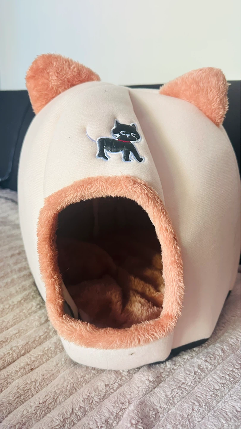 Cute Cat Bed - Pink