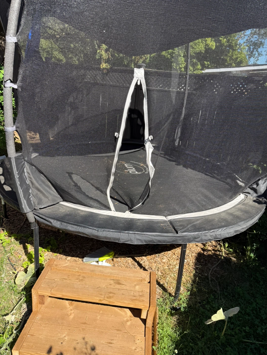 Plum Trampoline with Safety Net - photo 3