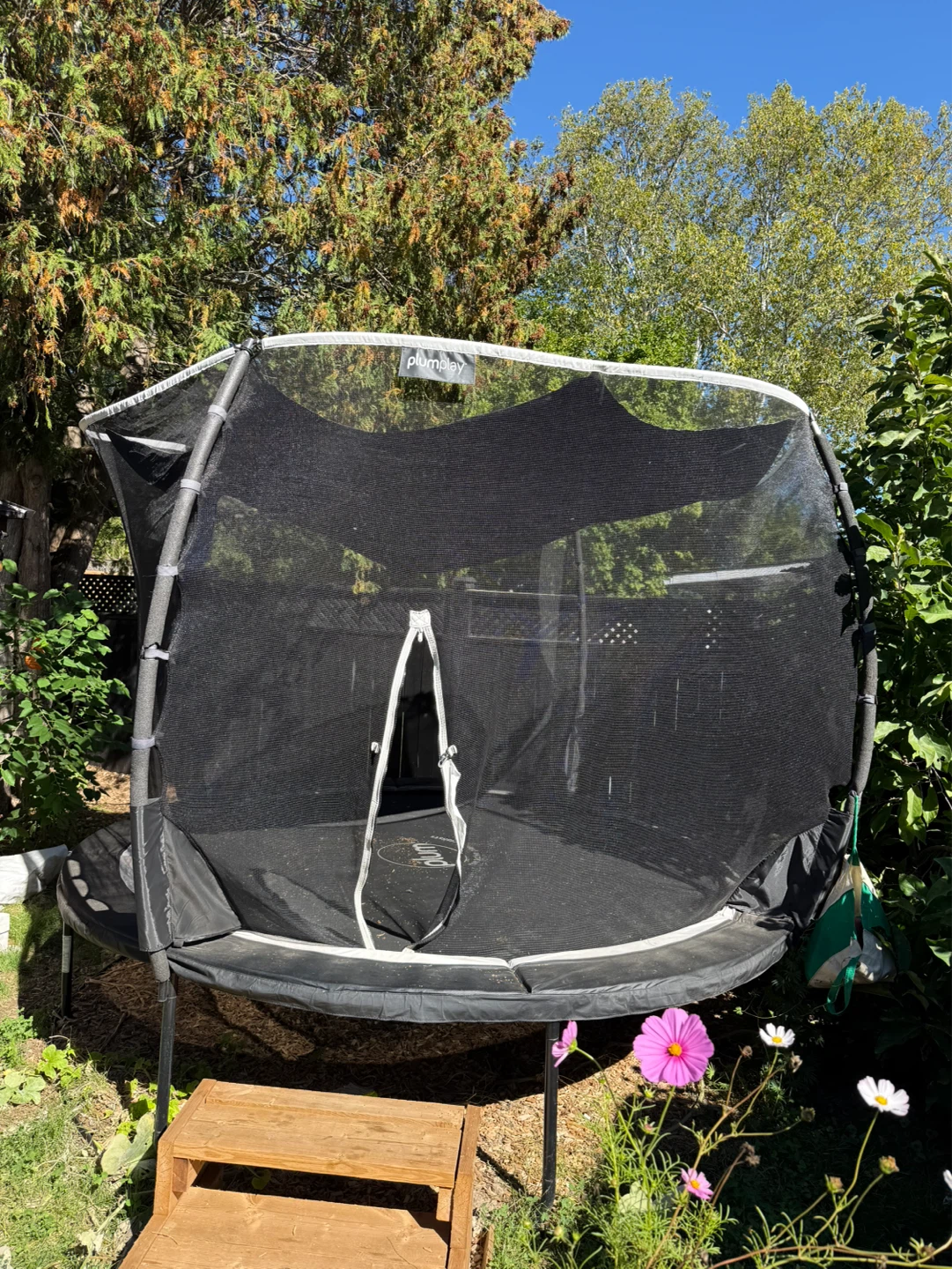 Plum Trampoline with Safety Net - photo 2