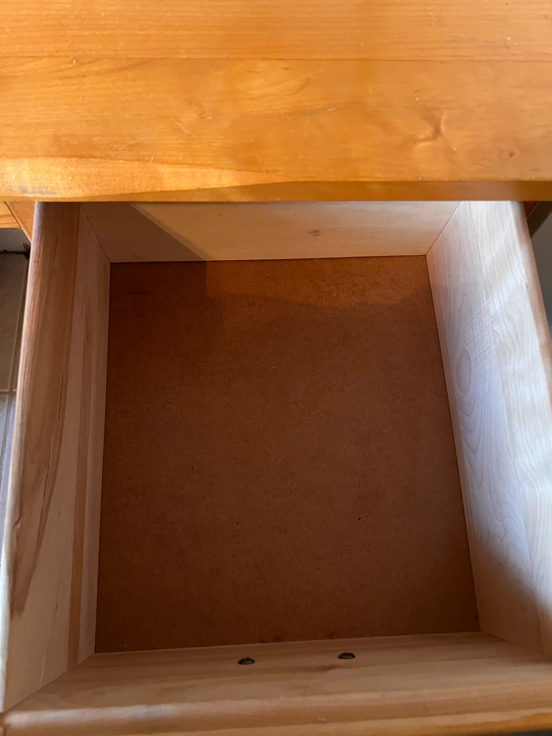 Wooden Desk with Drawers - photo 3