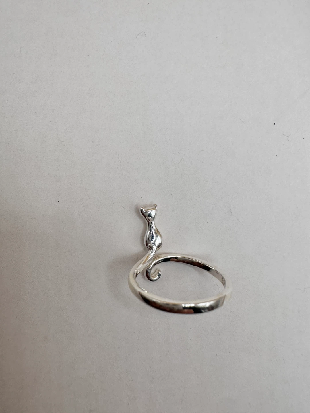 Sterling Silver 925 Cat Ring - photo 5