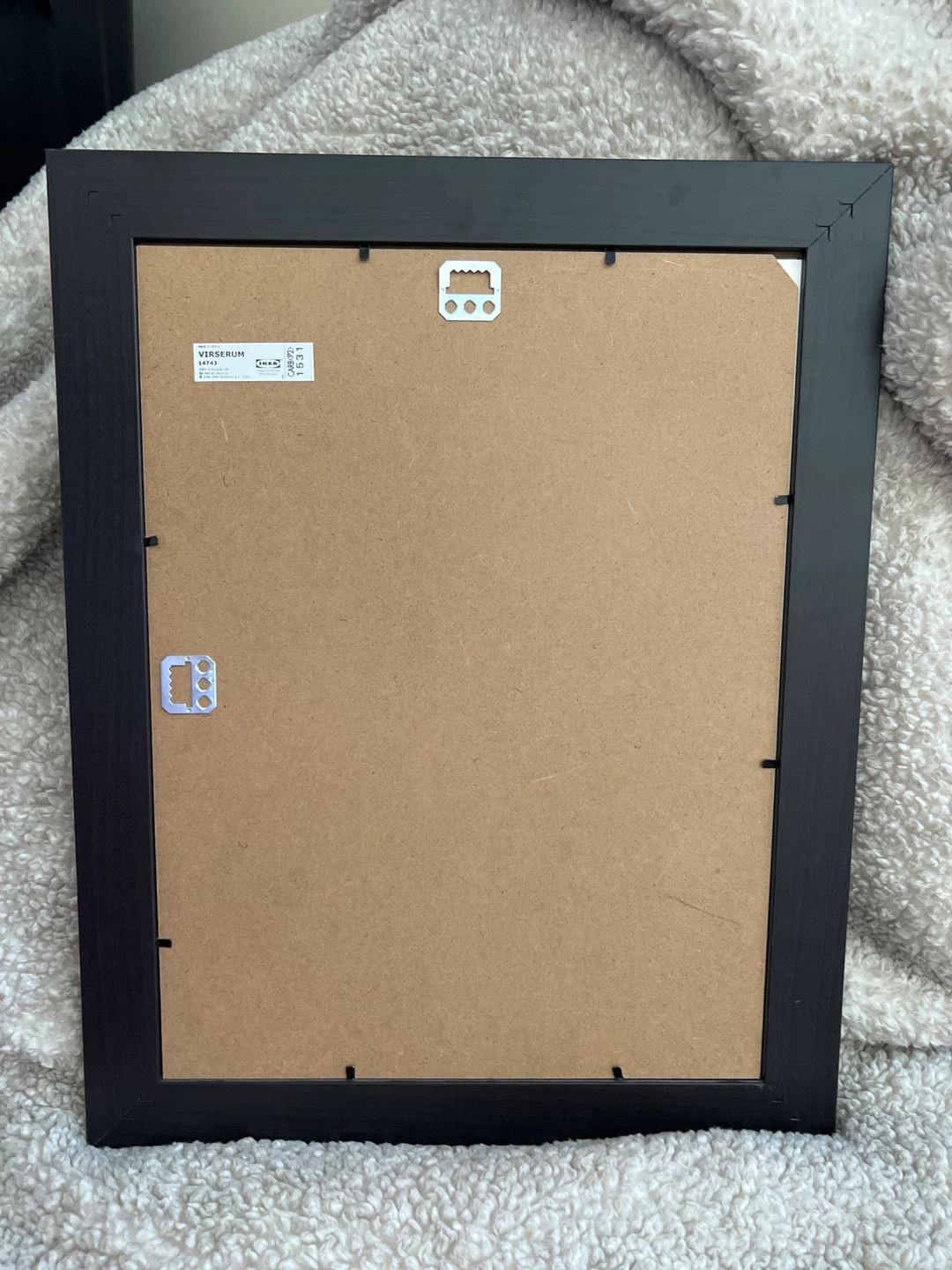 IKEA VIRSERUM Black Picture Frame - photo 2