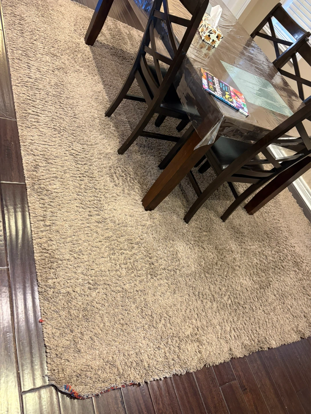 Fluffy Beige Area Rug - photo 3