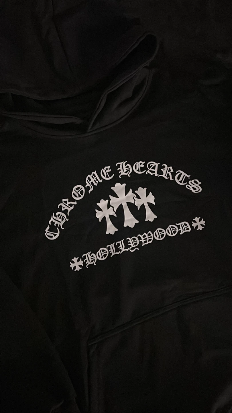Chrome Hearts Hoodie (Hollywood Triple Cross)