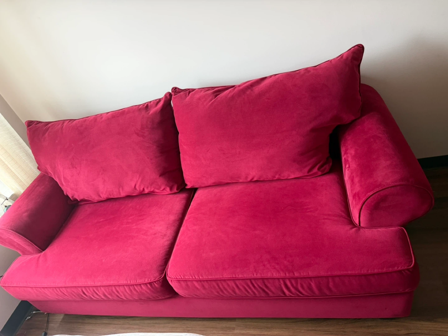 Red Loveseat Sofa