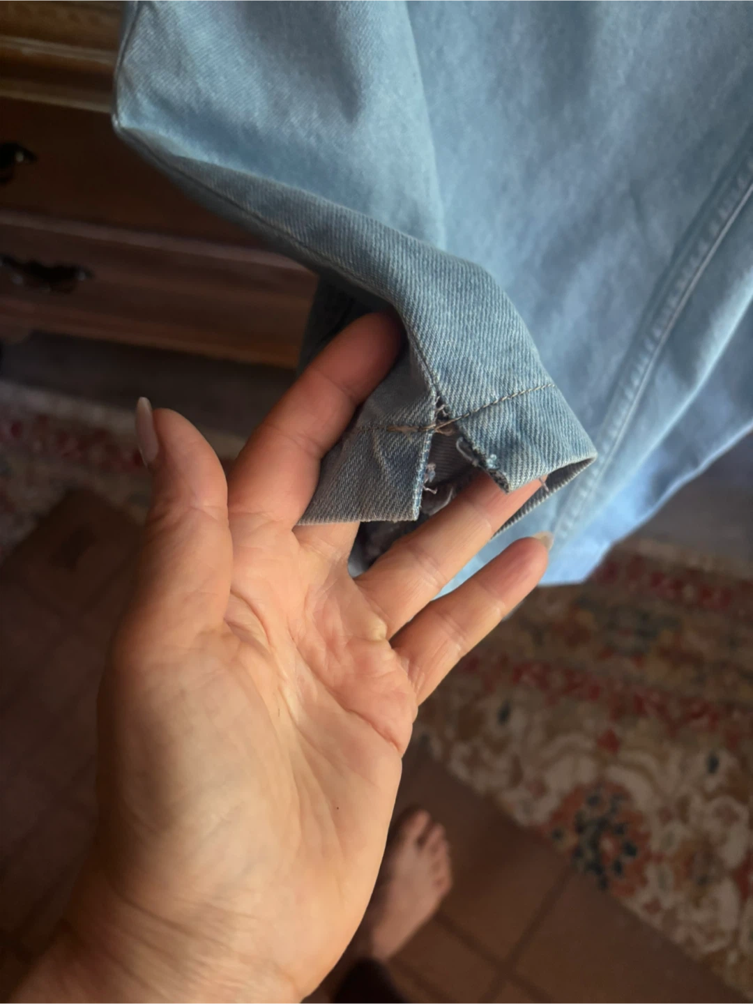 PrettyLittleThing Denim Dress - photo 3
