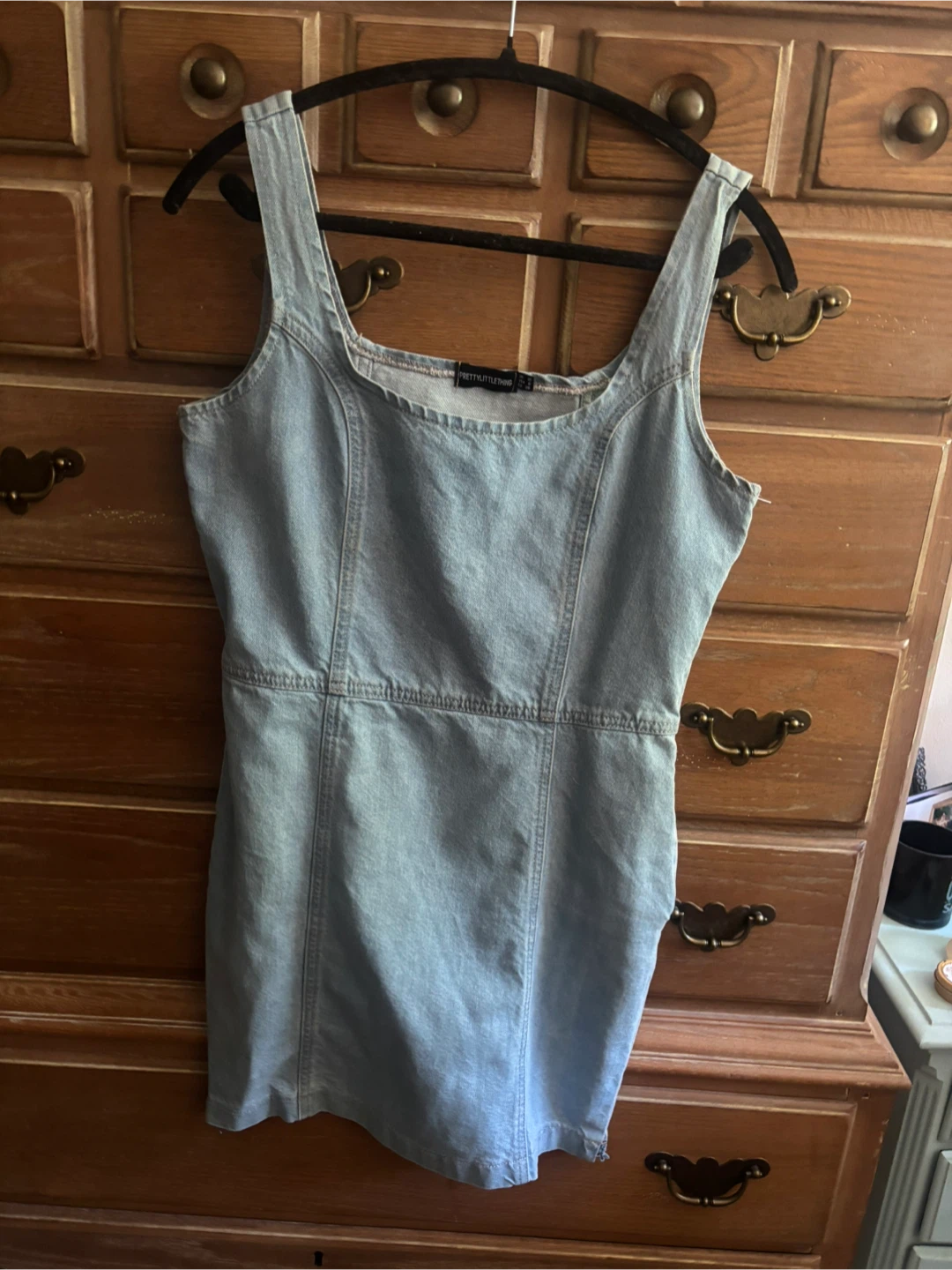 PrettyLittleThing Denim Dress