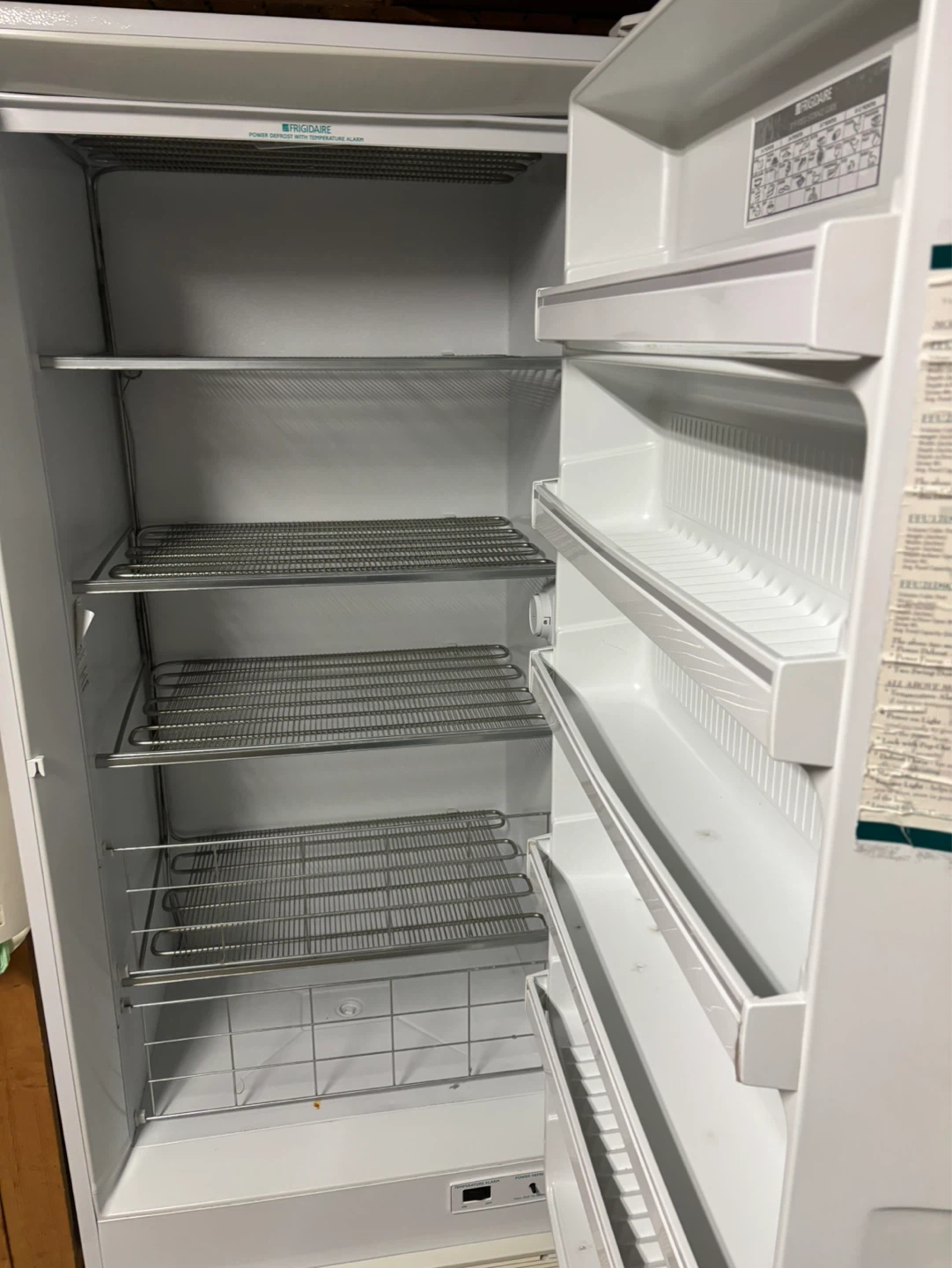 Frigidaire Upright fridge or Freezer