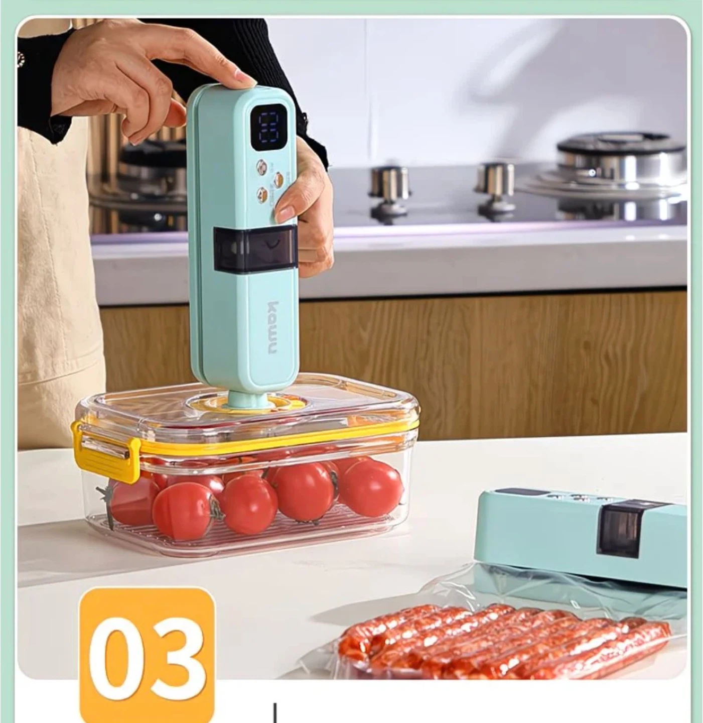 Kawu Portable Vacuum Sealer Machine - photo 3