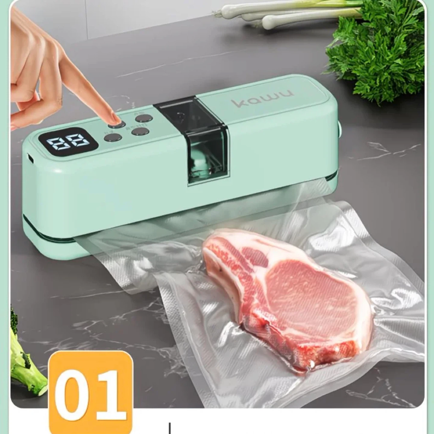 Kawu Portable Vacuum Sealer Machine - photo 5