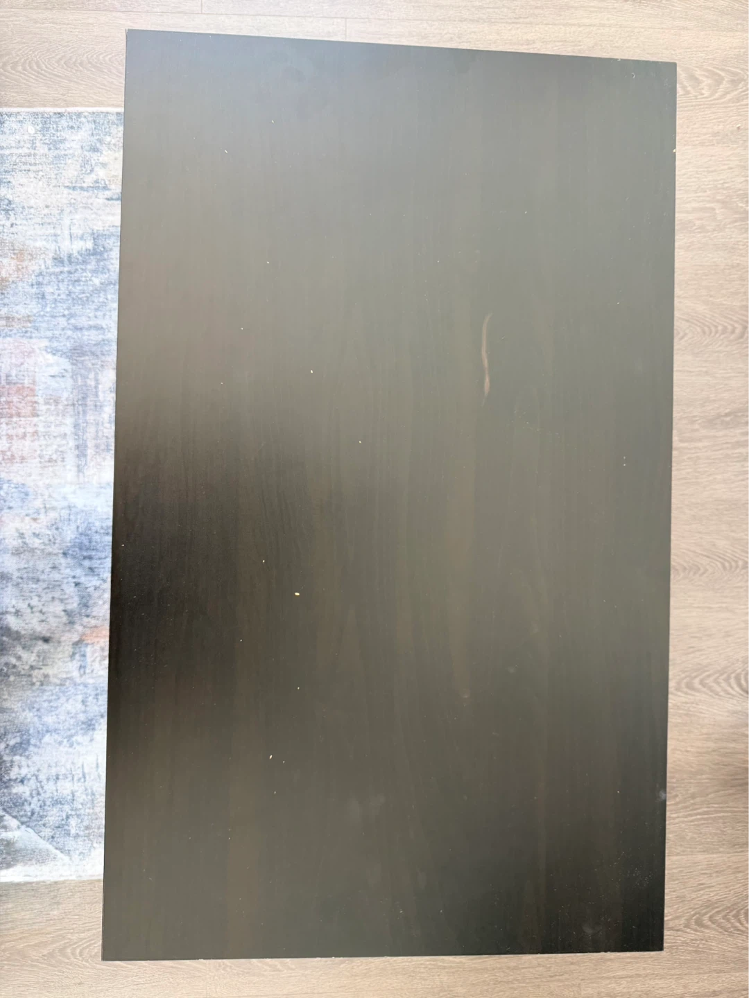 Ikea Black Coffee Table with Shelf